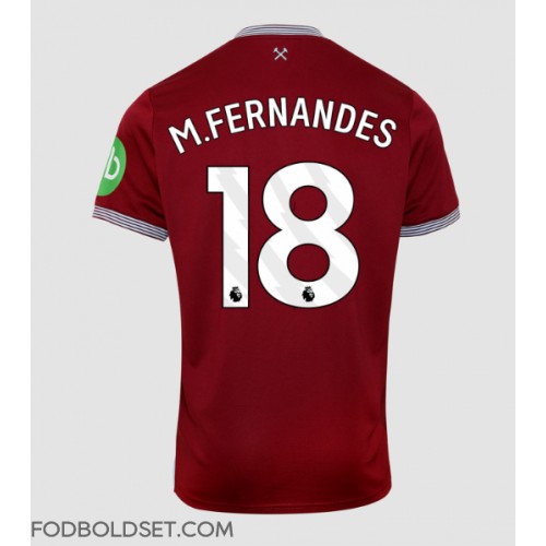 West Ham United Mateus Fernandes #18 Hjemmebanetrøje 2025-26 Kortærmet